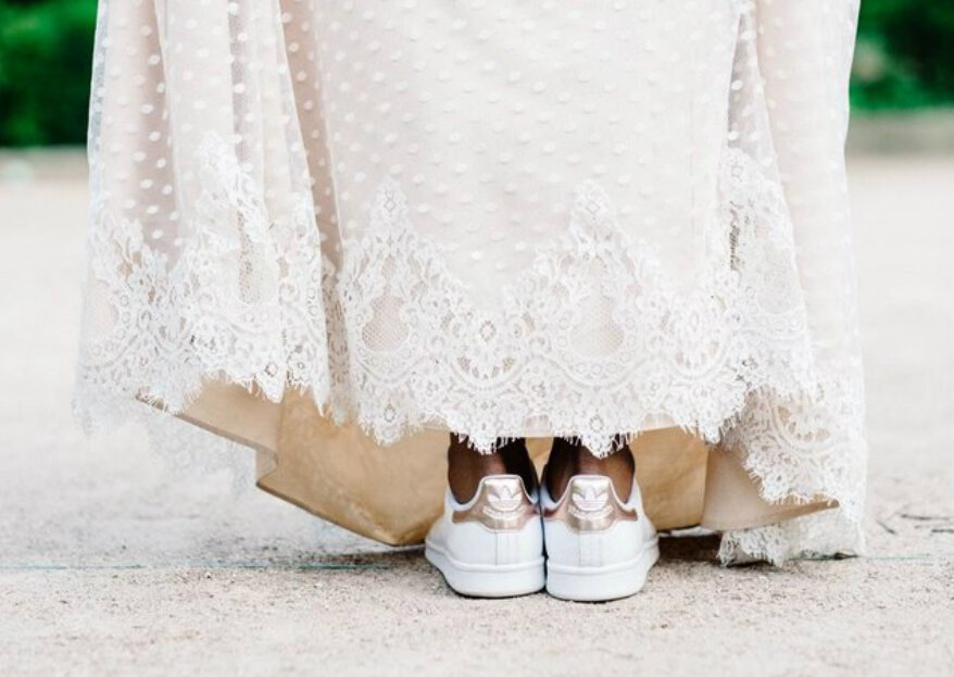 Gebruikelijk Jane Austen Mand De mooiste sneakers voor de bruid - stijlvol en comfortabel!